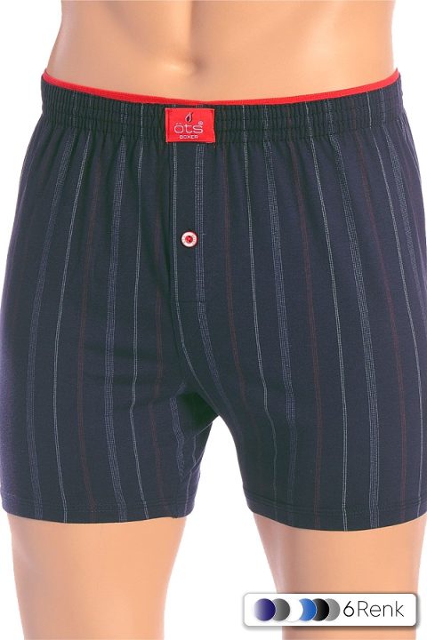 Pamuk Süprem Esnek Bel Boxer Öts 2652 - 2